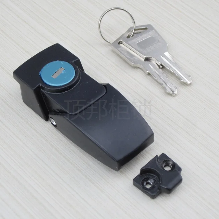 

DK604-1 Hasp Lock Distribution Box Cabinet Door Lock Outdoor Light Lock Currently Available Supply Black And White with Pattern