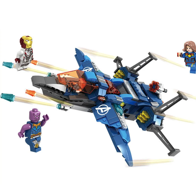 

435pcs Avenger Alliance fighter children puzzle assembly building blocks legoinglys DIY educates children Christmas gifts