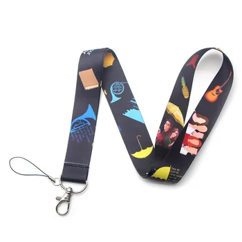

20pcs/lot How I Met Your Mother Mobile Phone Lanyard Key Chain Creative Clip Badge Hang Rope Neck Strap Lanyards AL0829