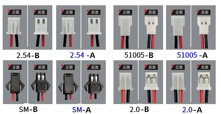 CR-2/3AZ 3V CR17335 Lithium PLC battery with white connector 2PCS