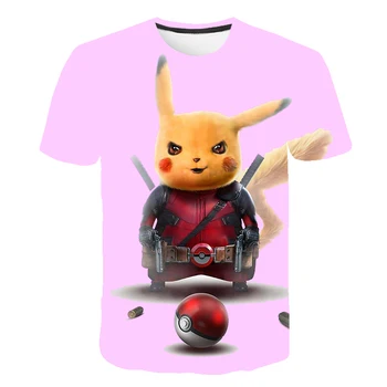 

2020 trend Sonik summer men's and women's children's clothing T-shirt 3D cartoon printed short T-shirt cute baby children's clot