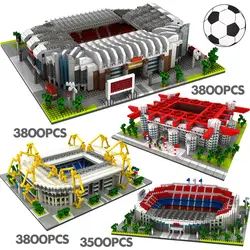 Mini Blocks Famous Architecture Football Soccer Field Soccer Camp Nou Signal Lduna Park Model Building Blocks Toys for Kids Mini Blocks Famous Architecture Football Soccer Field Soccer Camp Nou Signal Lduna Park Model Building Blocks Toys for Kids