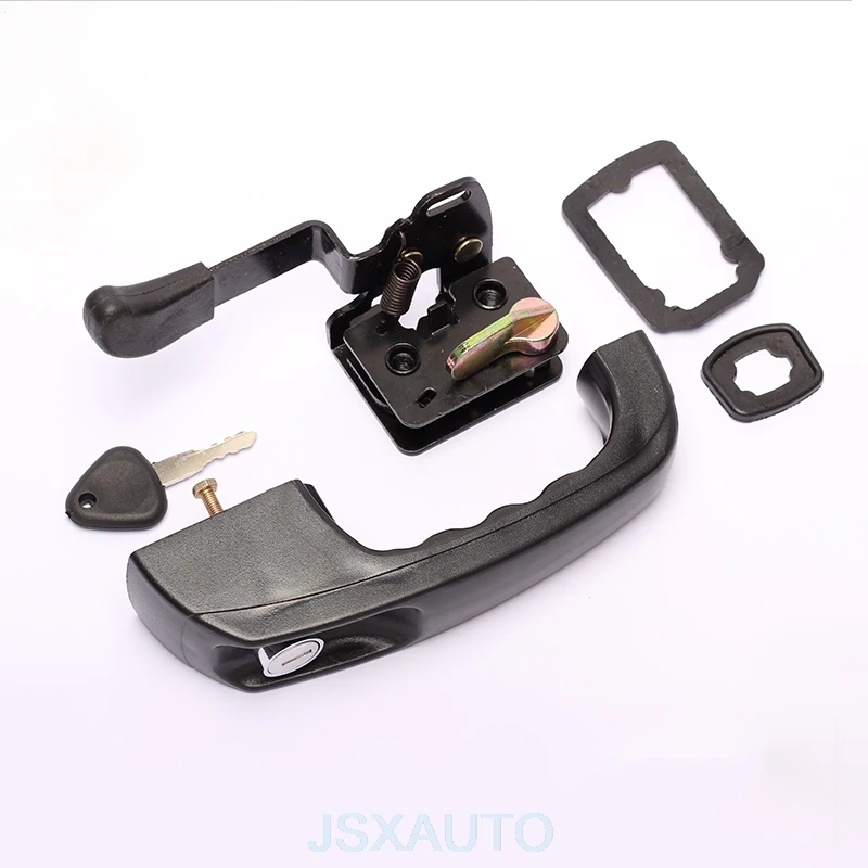 Для XCMG XE60CA аксессуары для экскаватора замок двери кабины в сборе дверной замок Наружная ручка замок блок - Цвет: assembly
