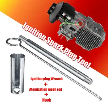 

Disassembly tools wrench set Suitable for heater disassembly and ignition plug and atomization net