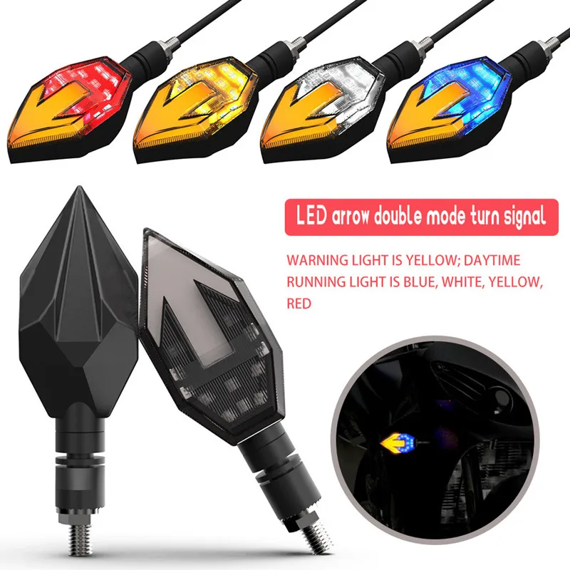 

Mini light guide arrow side light motorcycle turn signal