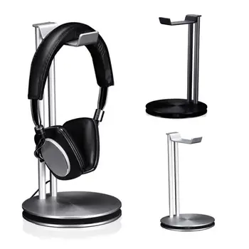 

Aluminum Headphone Stand Rack Sturdy Non-Slip Metal Gaming Headset Earphone Holder Hanger with Solid Base for Table Desk Display