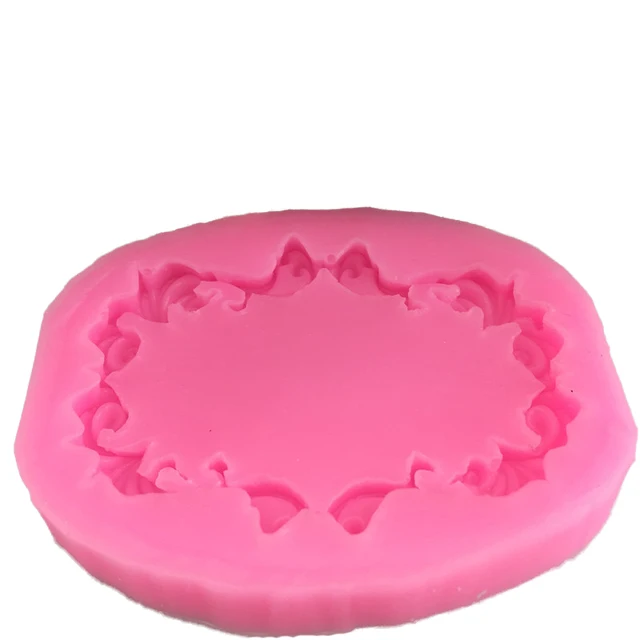 Kerek Retro Csipke Modellezés Szilikon Penész Kézi Cukor Torta Sütőszerszám Dekoráció Szerszám Agyag - Image 3