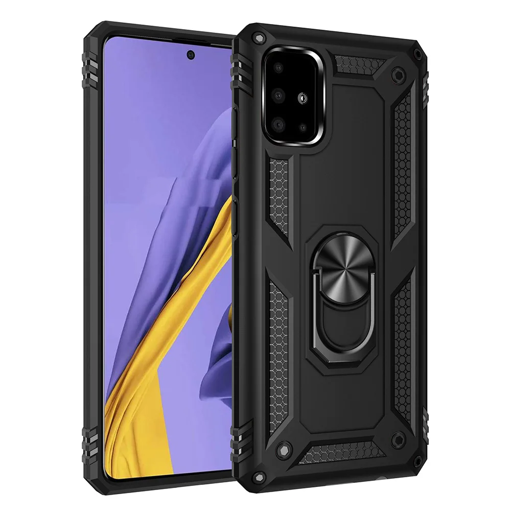 Чехол Lainergie для samsung Galaxy A51 автомобильный держатель Магнитный кольцевой кронштейн