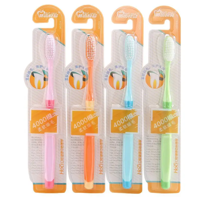 

Adult High Density Soft Bristle Toothbrush High Density Pure White Soft Gum Care Soft Bristle Shop Supermarket Supply of Goods I