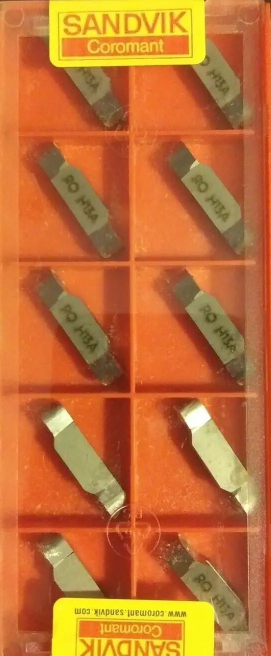 ORIGINAL 10PCS CARBIDE INSERT N123J20600RO H13A