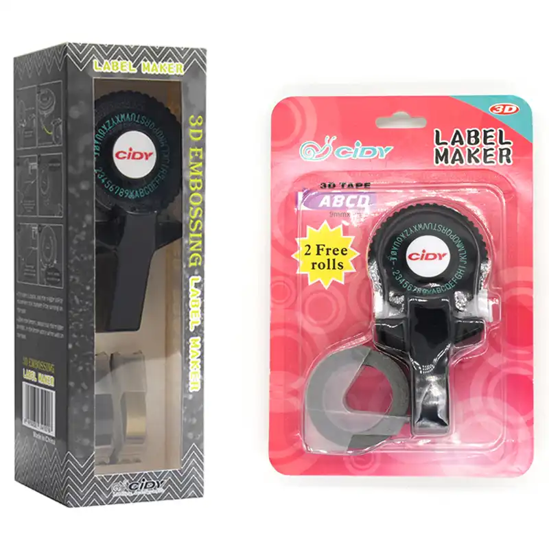 Dymo 1610 manual label maker for 3D embossing plastic 1610 manual label