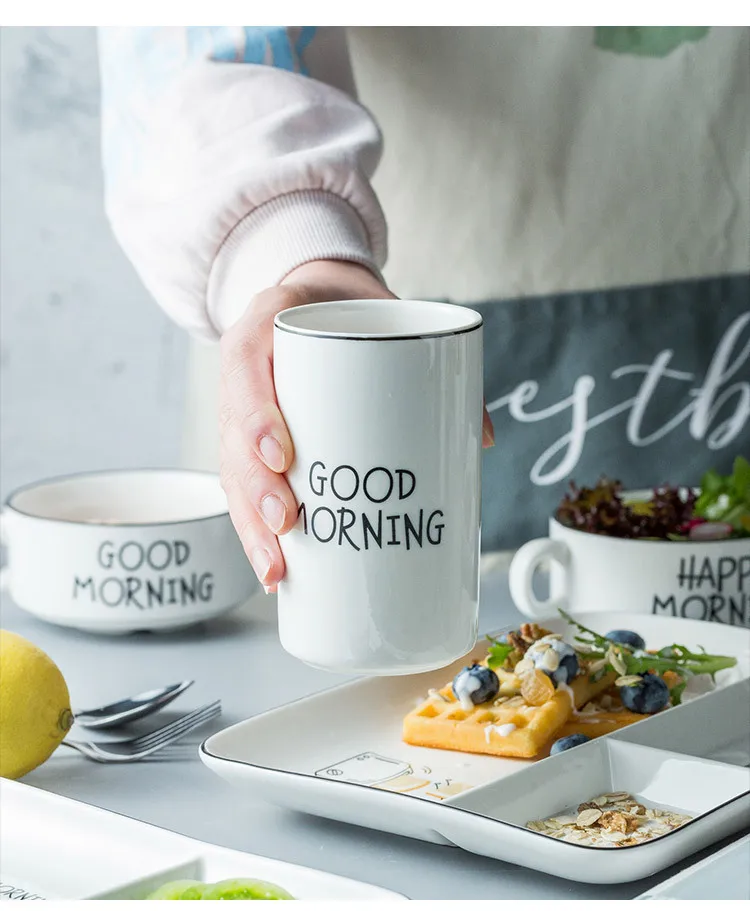 Baby Plate Children fen ge pan Tableware Trustee Kindergarten Plates Cute Cartoon Plate And Bowl Students Snack Plate