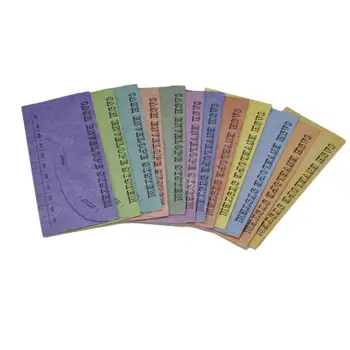 

12pcs Cash Envelopes Assorted Money Saving System Budget Envelopes Wallet Spend Plan Sheets with Detector Pen