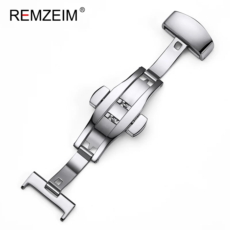 Durable Double Folding Butterfly Clasp Waterproof Watchband Buckle Accessories