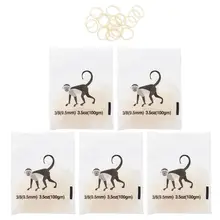 

500Pcs Dental Rubber Bands Orthodontic Gap Teeth Bands Braces Elastic Band Parts