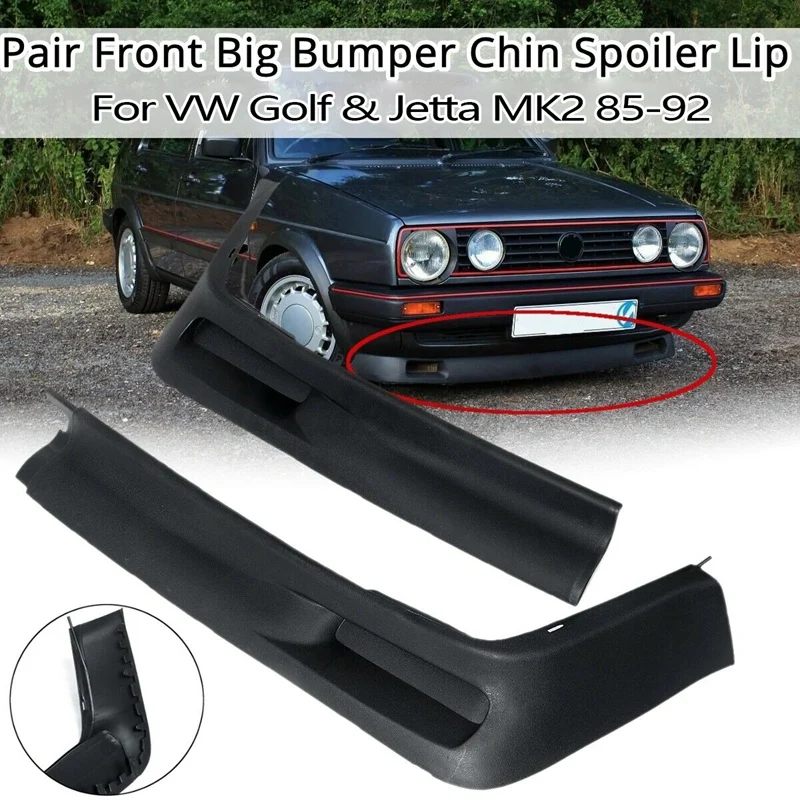 Parachoques delantero grande para Golf Jetta 1885 1992, Spoiler, cenefa, divisor, piezas accesorios de parachoques|Parrillas delantera y de radiador| - AliExpress