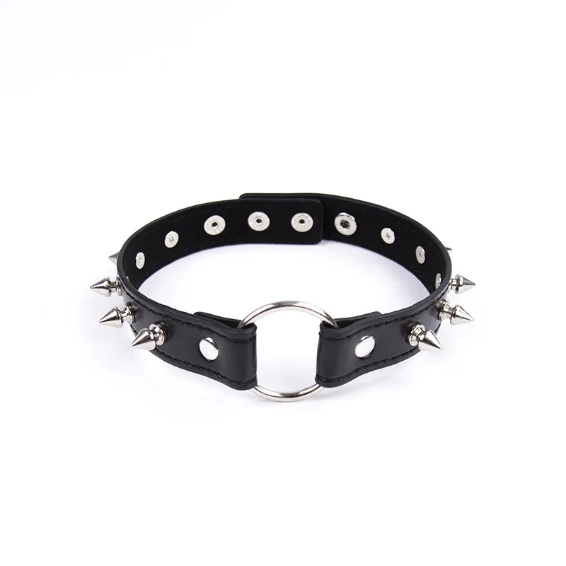 

Manufacturers Direct Selling Pu Tip DingTalk Leash Adult Neck Ring Sexy Aid Alternative Bound Toy