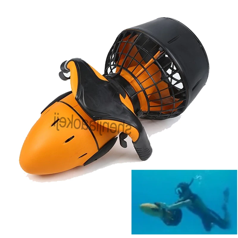 Electric Underwater Scooter Dual Speed Propeller Equipment For Water Sports New 