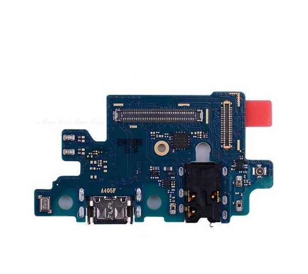 Для samsung Galaxy A405F A40 A405 USB Зарядное устройство док-коннектор, зарядный порт микрофон гибкий кабель, сменные детали