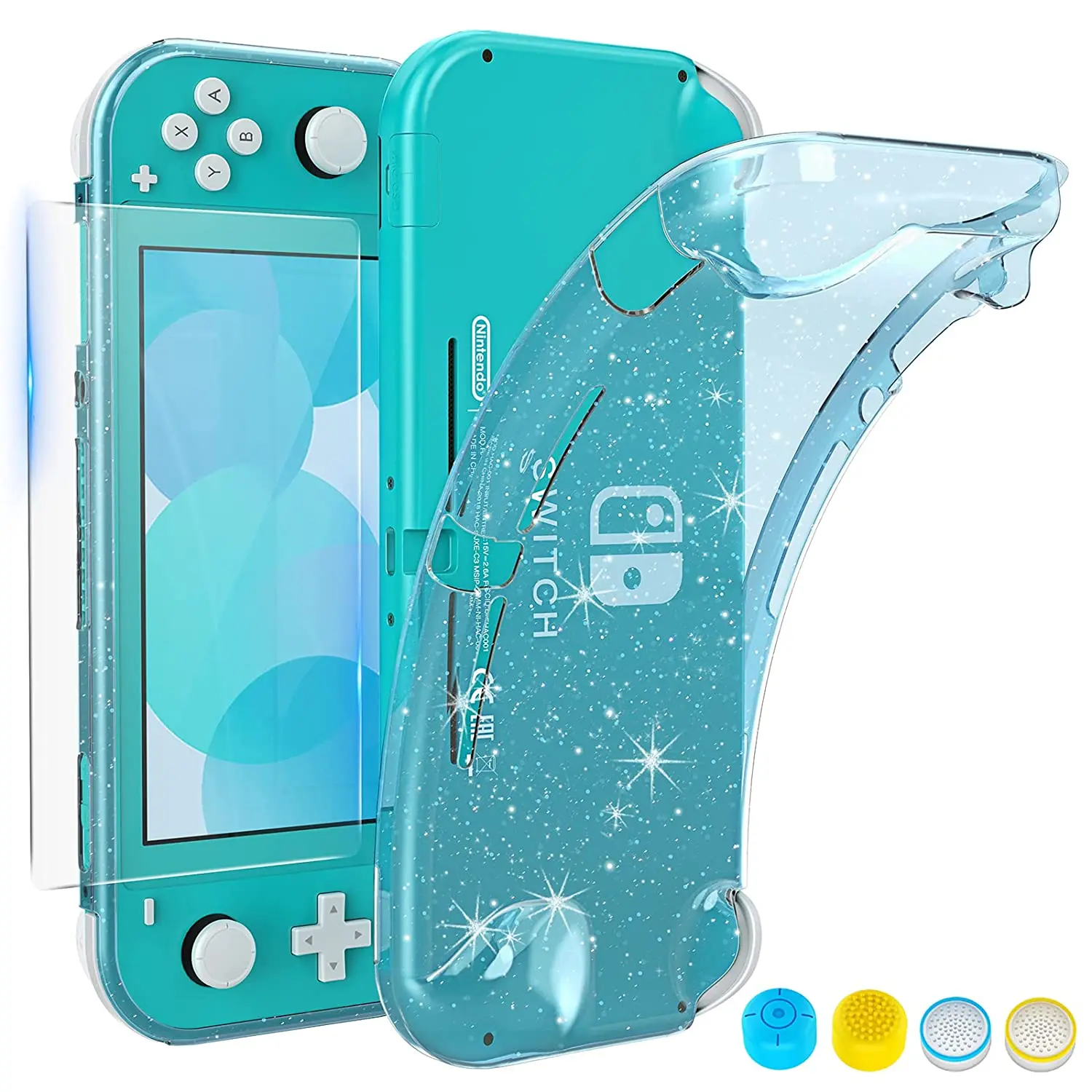 Coque glitter Taperso pour Nintendo Switch Lite avec motif tigre a