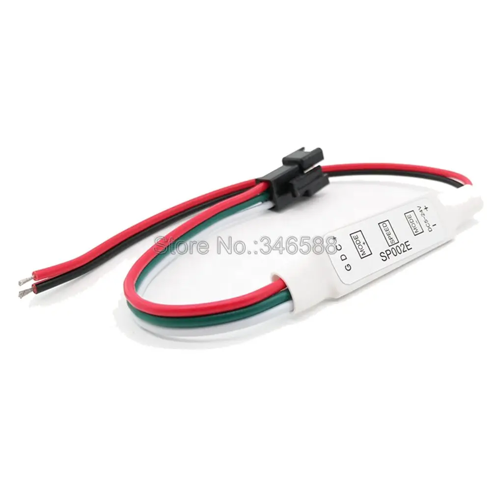 Светодиодный мини контроллер SP002E с 3 клавишами проводной USB интерфейс