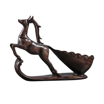 

Resin Home Decor Home Decoration Sika Deer Rack Deliacte Red Wine Frame Holder Wine Display Stand Crafts Decoration For Home