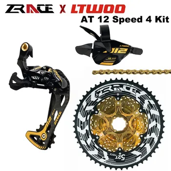 

LTWOO AT 12 Speed Shifter + Rear Derailleur + Alpha Cassette 52T + 12s Chain MTB Bike Groupset for EAGLE GX / M9100