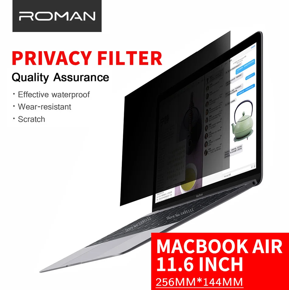 11/"Privacy Filter Anti-Screens Protective Film For Apple Macbook AIR Laptop Film