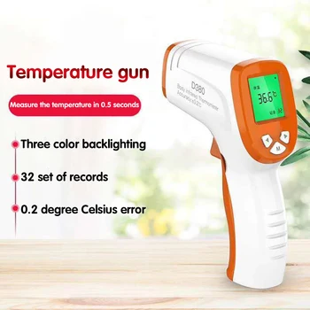 

Muti-fuction Baby/Adult Digital Termomete Infrared Forehead Body Thermometer Gun Non-contact Temperature Measurement Device