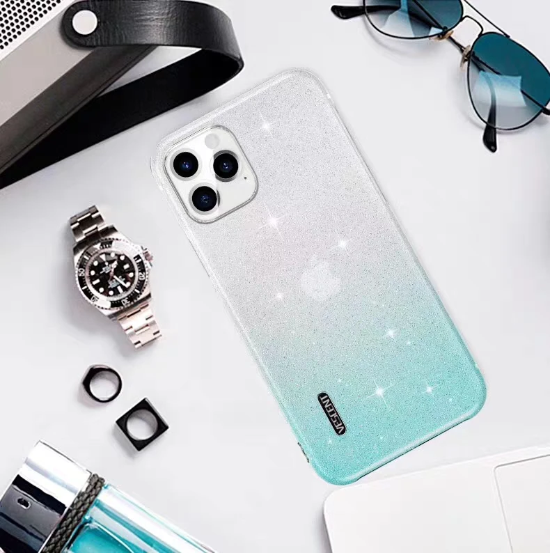 Силиконовый чехол с кристаллами для iPhone 11 Pro MAX, защитный чехол со звездами и бриллиантами для X Xs Max, задняя крышка