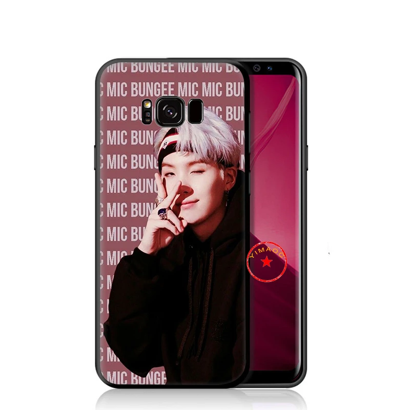 16 Мягкий силиконовый чехол Suga K Pop Min Yoongi K Pop для телефона samsung Galaxy A9 A8 A7 A6 Plus A5 A3 J6 - Цвет: 16