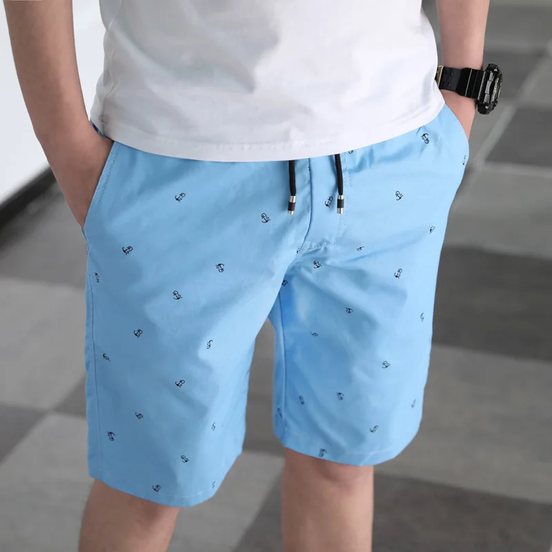 Летние мужские повседневные брюки пять-пляжные шорты мужские чистые треники из хлопка мужские короткие спортивные штаны уличная одежда Y
