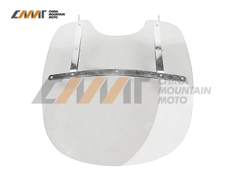 

Detachable PC Clear Windscreen Windshield case for Harley FLST FLSS Softail Fatboy