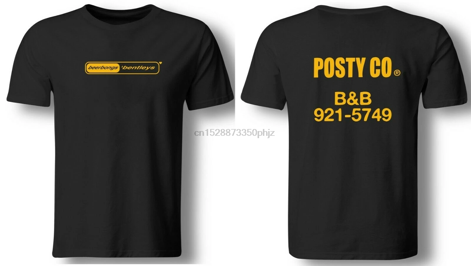 Beerbons and Bentleys Posty Co 921 Футболка Топ Rap Merch Stoney B &amp ampB Post Malone Горячая новинка 2018 летние