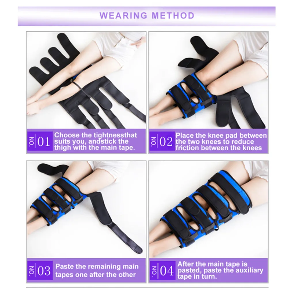 O/X Type Leg Bowed Legs Knee Straightening Adjustable Correction Belts Band Posture Corrector Easy To Use for Adult Child NEW