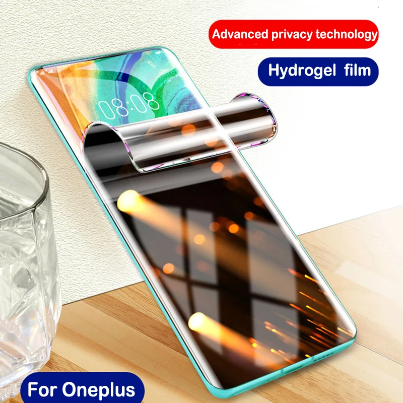 Новое поступление Гидрогелевая пленка для Oneplus 8 Pro 7 7T мягкая защитная 1 + |