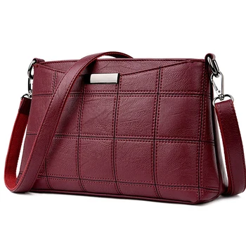 

2020 New Women Handbag Leather PU Shoulder Bags Sac A Main Lady Messenger Bags Women Tote Bag Ladies High Quality Luxury Bags