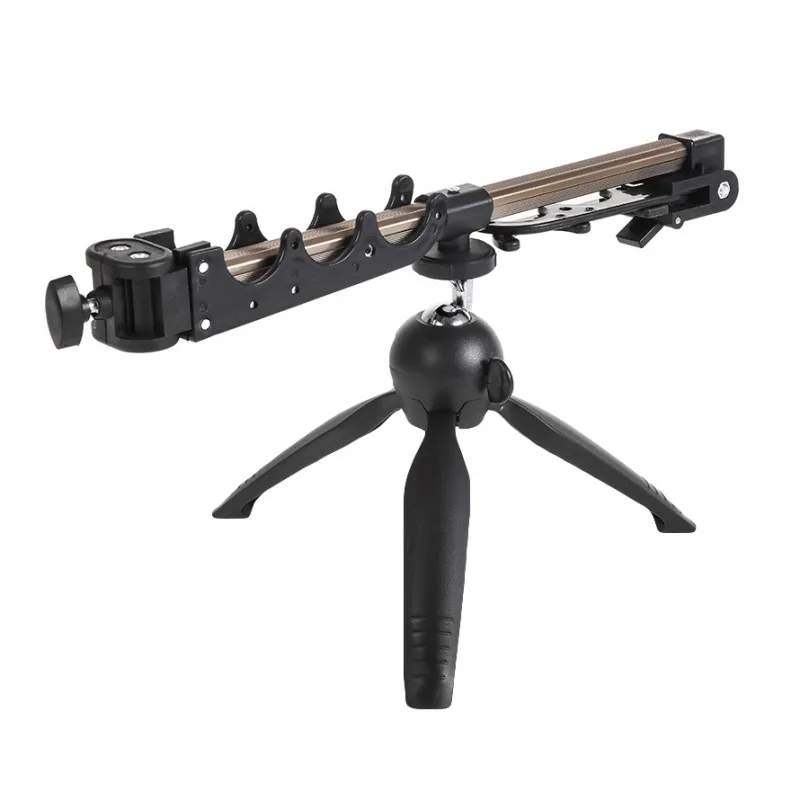 

1PC Foldable Fishing Rod Tripod Triangle Fort Bracket Table Camera Aluminum alloy Fish Rod Fishing Truss Gear Holder Tackle