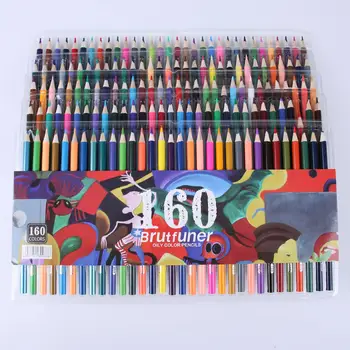 

48 72 120 160 Color Pencils Wood Colored Pencils Set Oil Drawing Sketch For Colored Pencils School Gifts Art Supplies