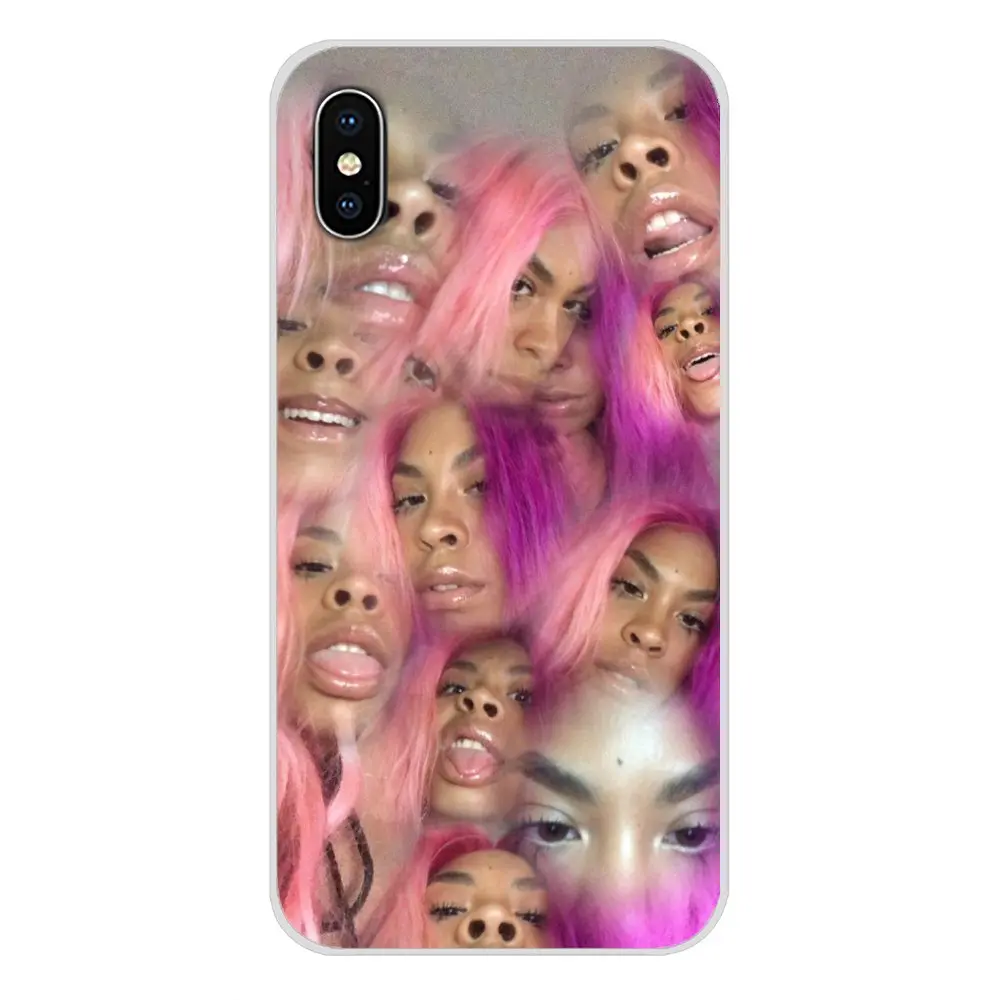 Аксессуары чехлы для телефонов Apple IPhone X XR XS 11Pro MAX 4S 5s 5C SE 6S 7 8 Plus ipod touch 5 6 Rico Nasty