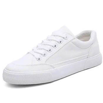 

2020 fashion classic PU leather and canvas sneakers unisex school shoes boys men comfy sneakers