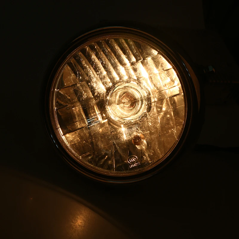 Универсальный хромированный налсветильник фонарь POSSBAY для мотоцикла налобный