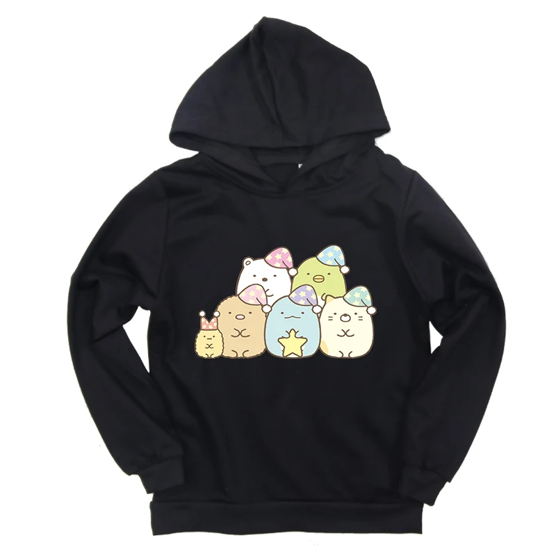 Hoodies 8 Sumikko/модные толстовки с принтом для малышей; повседневные хлопковые толстовки для мальчиков и девочек; осенне-зимняя детская одежда; Moletom Infantil - Цвет: Hoodies 8