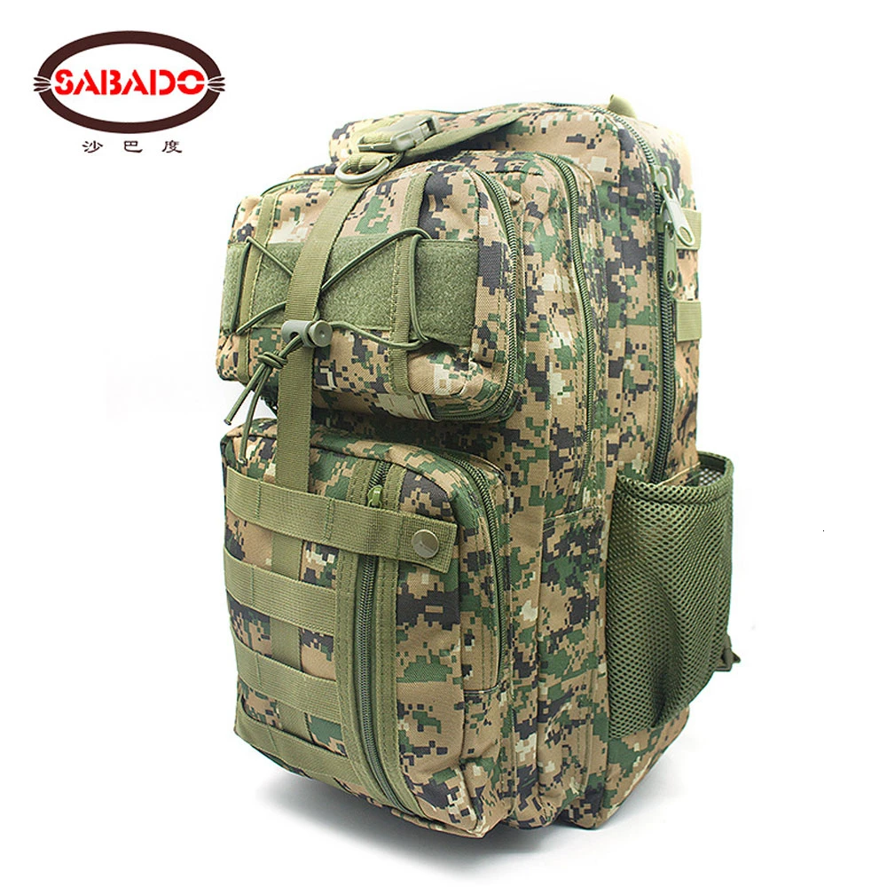 45L большой емкости мужские армейские тактические рюкзаки военные штурмовые сумки наружные 3P EDC Molle пакет для треккинга кемпинга охоты сумка - Цвет: DW