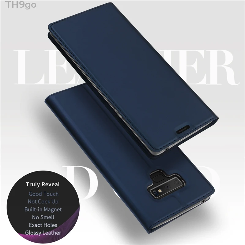 Кожаный чехол кошелек с магнитной застежкой для Samsung Note 8 9 S9 A8 A6 Plus 2018