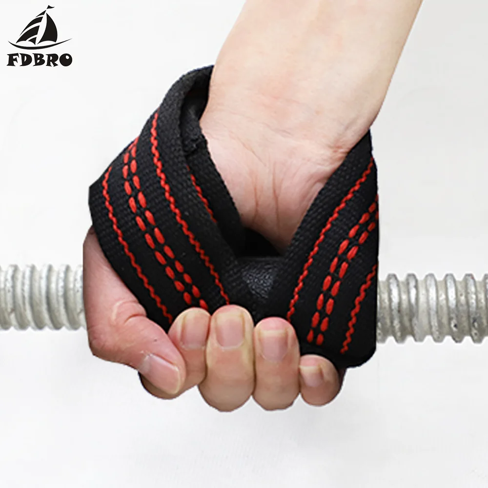 FDBRO Wrist Strap for Pull ups Horizontal Bar Weight Lifting Straps