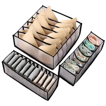 

Three Specifications Dresser Drawer Storage Organizer Closet Storage Organizer Set Drawer Divider Set For Undergarment Socks