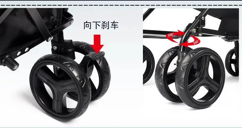 Blue-Baby Twins Stroller Easy Portable Folding Double Baby For Big And Small Baby Can Sit And Lie Before After The Second Child 14 Blue-Baby Twins Stroller Easy Portable Folding Double Baby For Big And Small Baby Can Sit And Lie Before After The Second Child