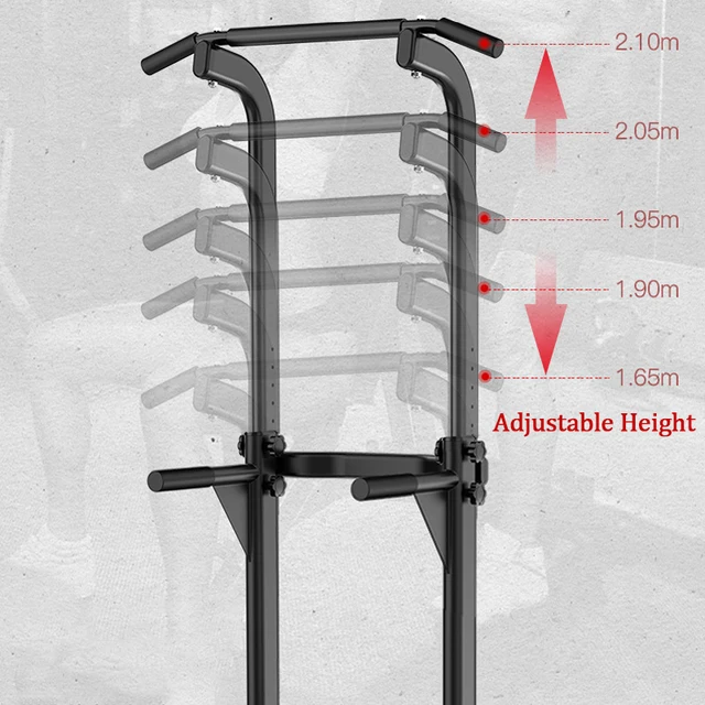Adjustable Height Pull-Up Power Tower 3