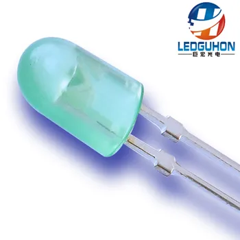 

546 dip oval green led lamp type of through hole led diode
